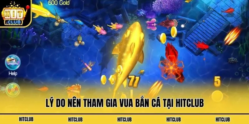 Vua Bắn Cá - Siêu Phẩm Đổi Thưởng Ăn Khách Nhất Hitclub Lý do nên tham gia Vua bắn cá tại Hitclub