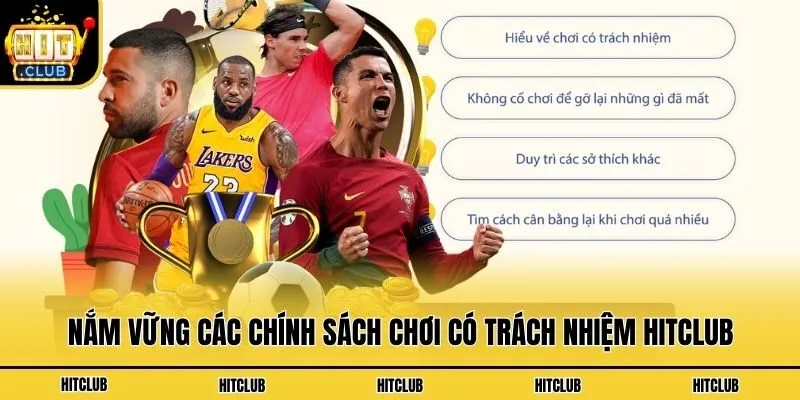 Chơi Có Trách Nhiệm Hitclub - Cập Nhật Chính Sách Mới Nhất Nắm vững các chính sách chơi có trách nhiệm Hitclub